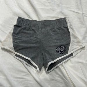 Pink Victoria’s Secret sweat shorts size xs